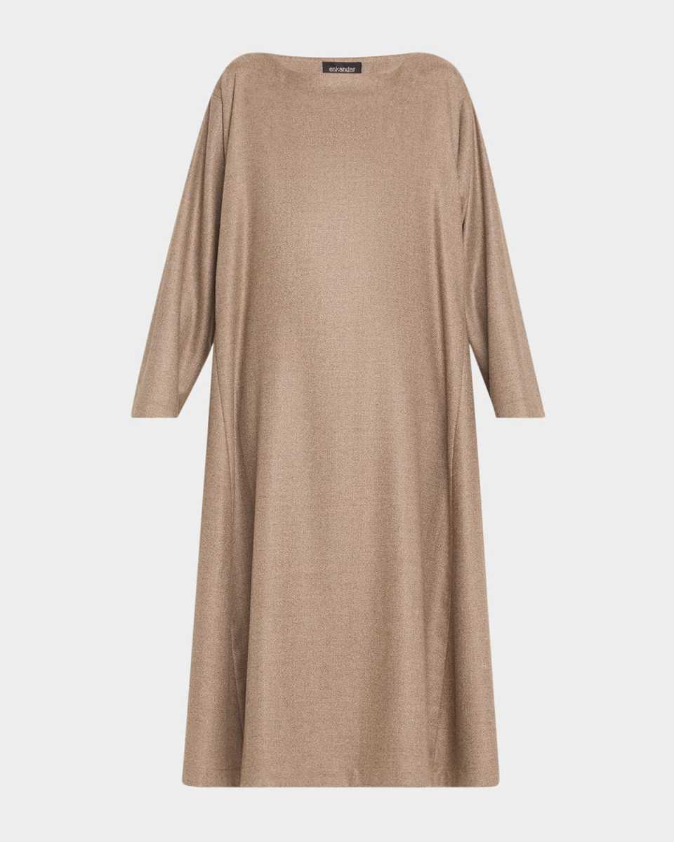 Caucasus Scoop-Neck Knit Dress